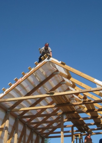 Стропильная система шатровой крыши: принципы сооружения + инструкции
