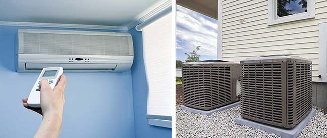 Отопление дома тепловым насосом воздух-воздух
