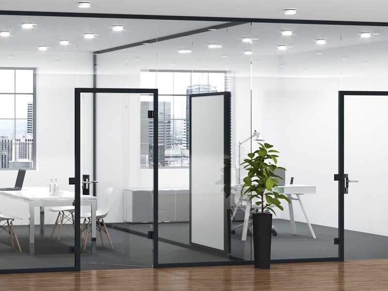 Офисные стеклянные двери: сочетание функциональности и эстетики