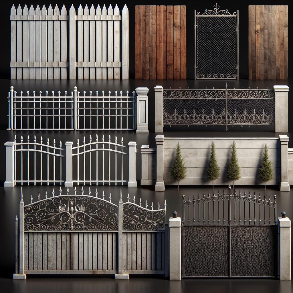 Лучшие виды заборов и ограждений: выберите идеальное решение для своего ...