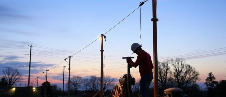 Бурение под мачты освещения: как правильно и с чего начать