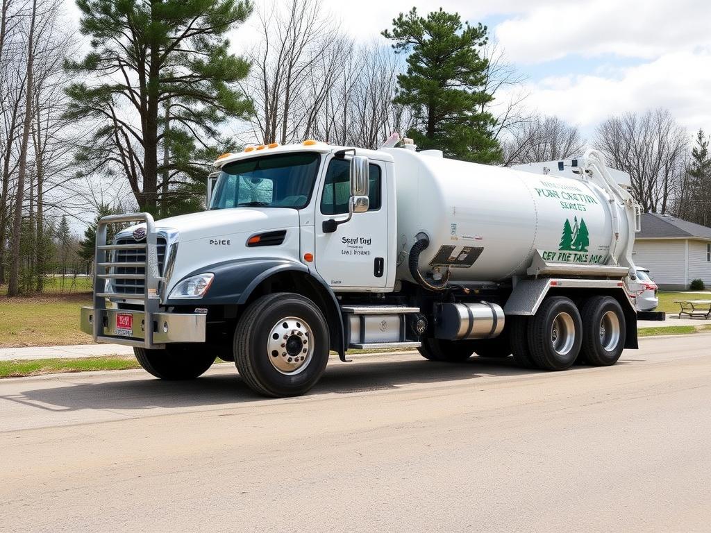 septic truckфото