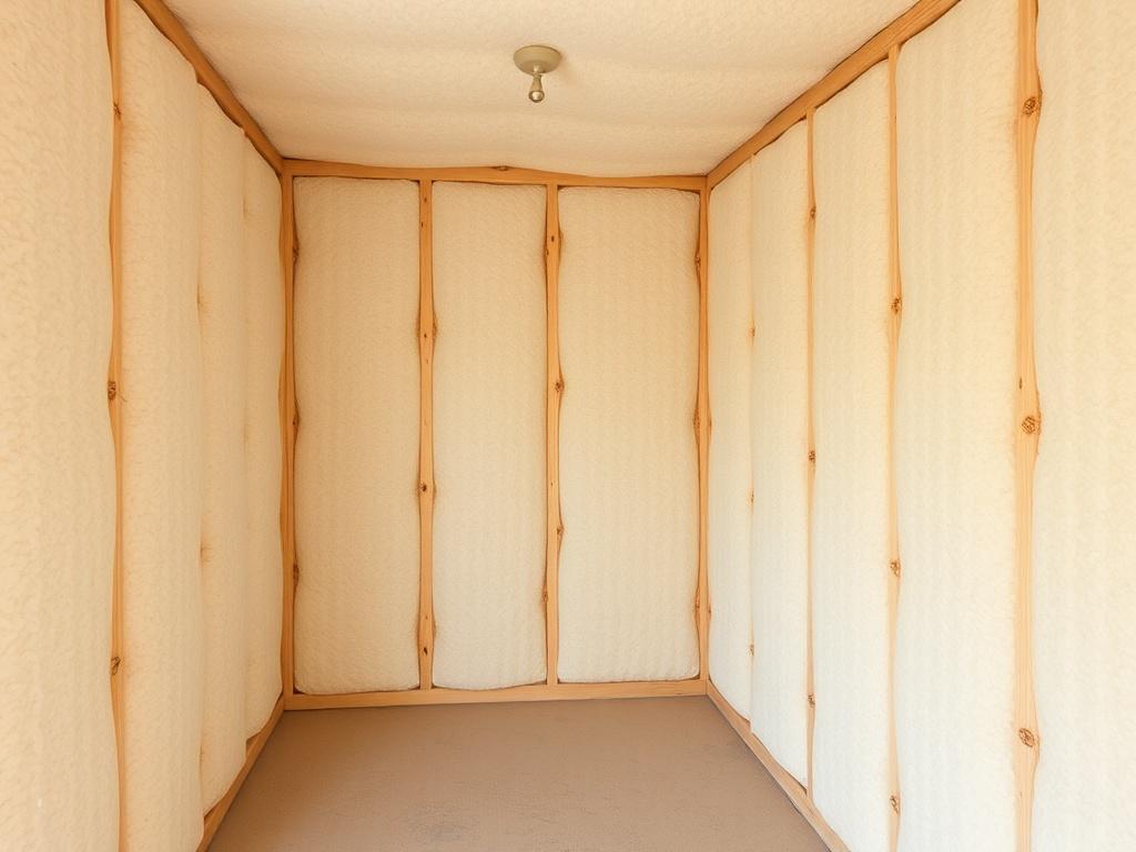 Thermal insulation of walls from the insideфото