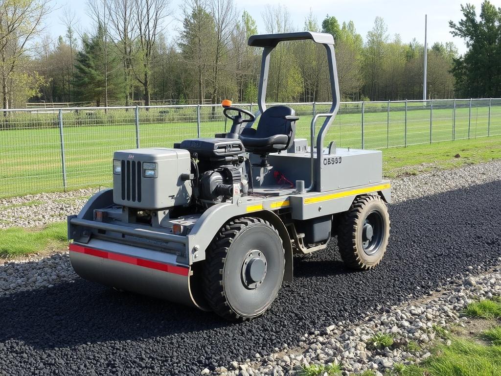 Technology for laying asphalt millings using an asphalt paver.фото