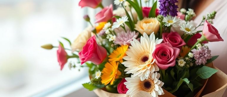 Букет цветов с доставкой: как сделать подарок, который не забудут