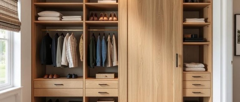 Встроенный шкаф-купе: как сделать его удобным, стильным и долговечным