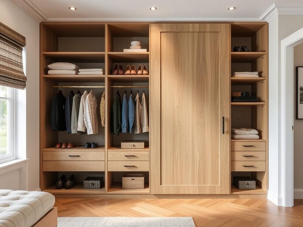 Встроенный шкаф-купе: как сделать его удобным, стильным и долговечным