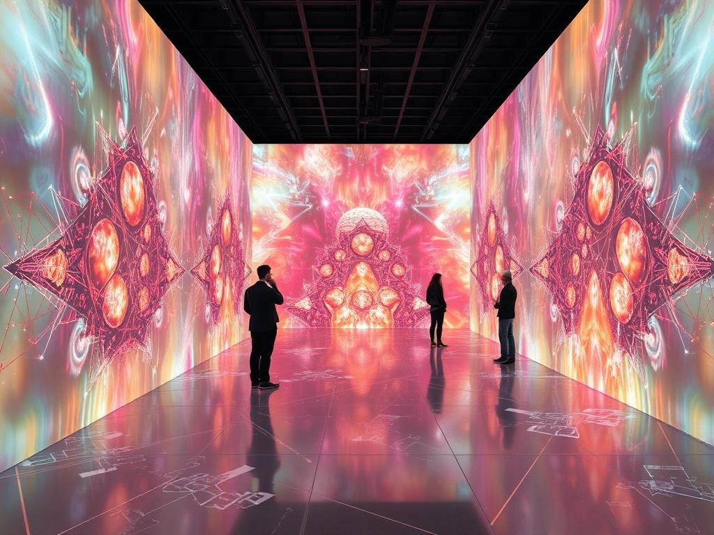 Арт-пространство будущего: когда мультимедиа и искусственный интеллект становятся материалом для инсталляций