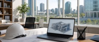 Инженерный офис с чертежами и BIM моделью проекта