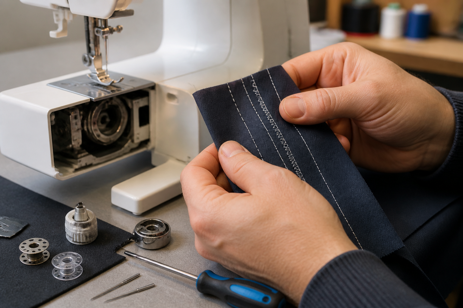 Ремонт швейной машины Bernina: когда нужна диагностика и сервис