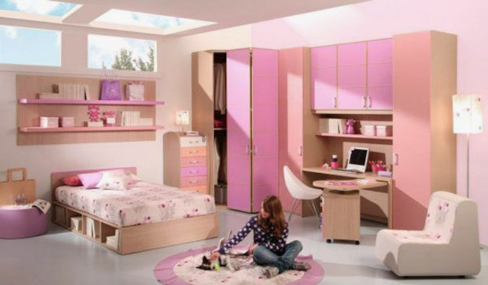 дизайн комнаты для девочки подростка