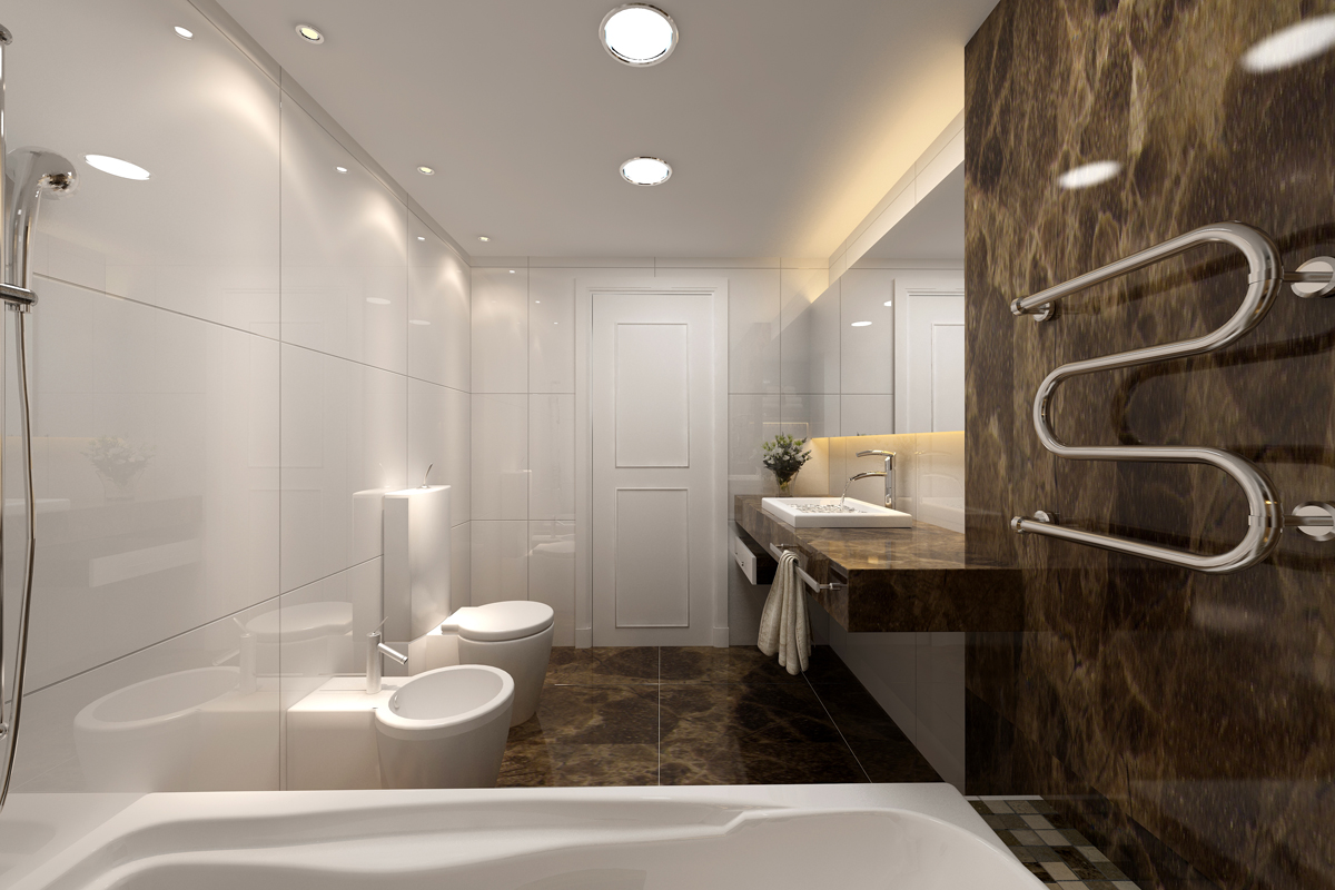 класический стиль в дизайне ванной